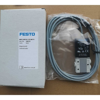 Festo MHE2-MS1H-3/2G-M7-K 196133 Solenoid Valve One MHE2MS1H3/2GM7K