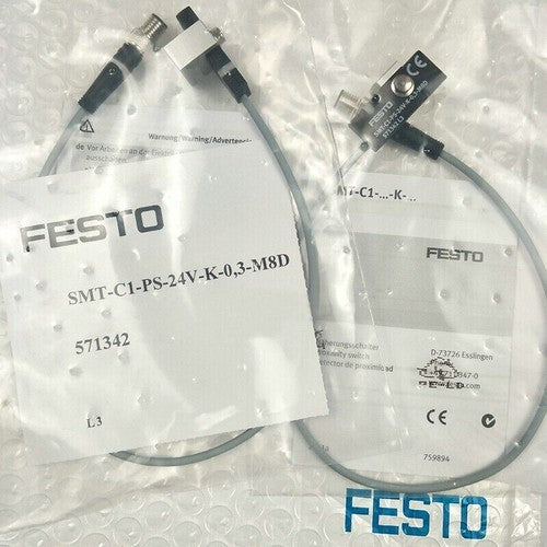 Festo SMT-C1-PS-24V-K-0,3-M8D 571342 Proximity Switch One