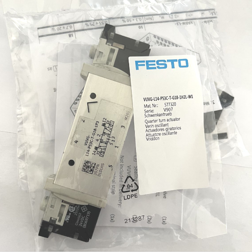 Festo VUVG-L14-P53C-T-G18-1H2L-W1 577320 Solenoid Valve One Free Shipping