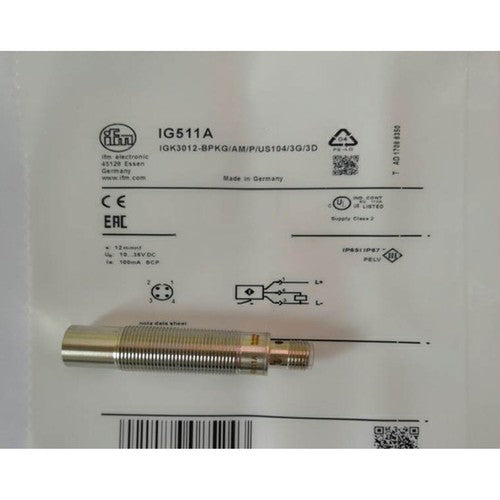 IFM IG511A Proximity Switch Sensor One Free Shipping