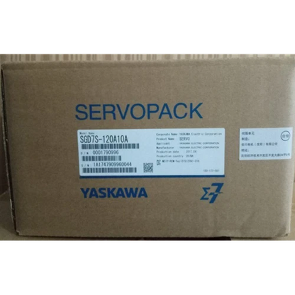 Yaskawa SGD7S-120A10A Servo Motor 1PC ping SGD7S120A10A