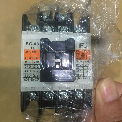 Fuji SC-03 220V Magnetic Contactor 1PC Free Shipping SC03