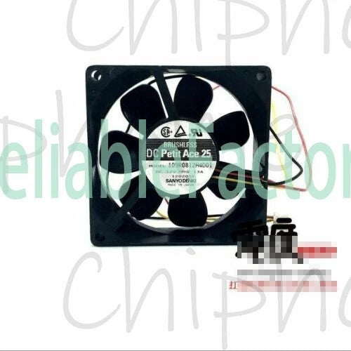 1pcs Sanyo 109R0812H4D01 8025 8CM 12V 0.13A dual ball 3 wire cooling fan