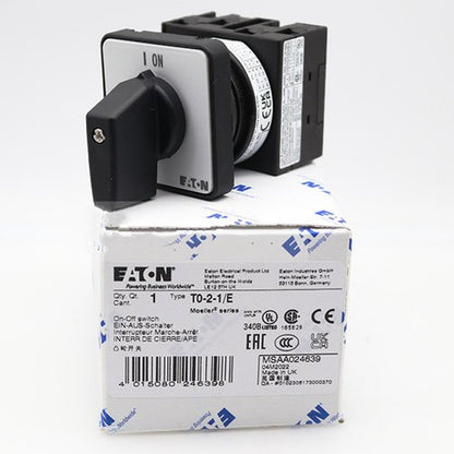 1PC Eaton Moeller T0-2-1/E Load Isolation Switch Free Shipping
