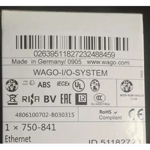1PC Wago 750-841 750841 PLC Module ping
