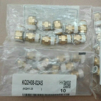 1Bag/10PCS SMC KQ2H08-02AS Fittings KQ2H0802AS Free Shipping