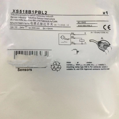 1PC Schneider XS518B1PBL2 Proximity Sensor Free Shipping