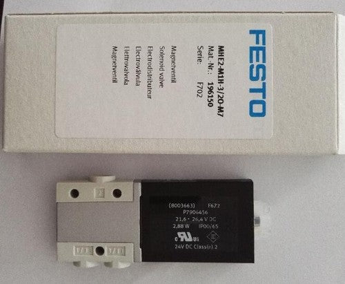 Festo MHE2-M1H-3/2O-M7 196150 Solenoid Valve One MHE2M1H3/2OM7