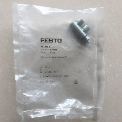 Festo HGL-M5-B 530029 Check Valve One Free Shipping HGLM5B