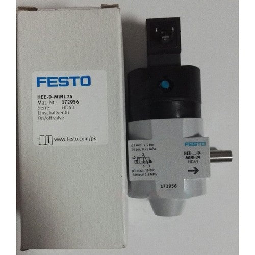 Festo HEE-D-MINI-24 172956 Valve One Free Shipping HEEDMINI24