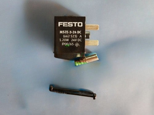 One Festo 662523 MSZE-3-24 DC Solenoid Valve Coil Free Shipping
