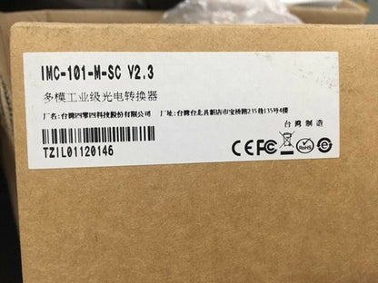 1PC  Moxa IMC-101-M-SC Photoelectric Converter ping