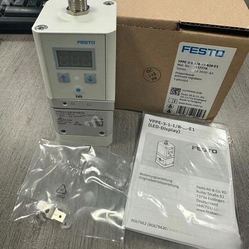 Festo VPPE-3-1-1/8-10-420-E1 557776 Proportional Valve One