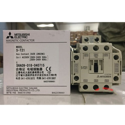 1PC Mitsubishi S-T21 contactor AC 200-240V Free Shipping