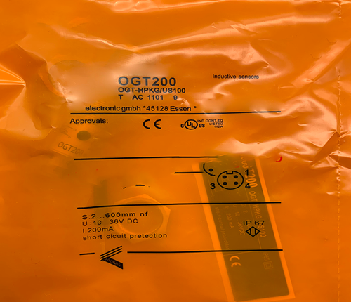 IFM OGT200 Photoelectric Sensor One Free Shipping