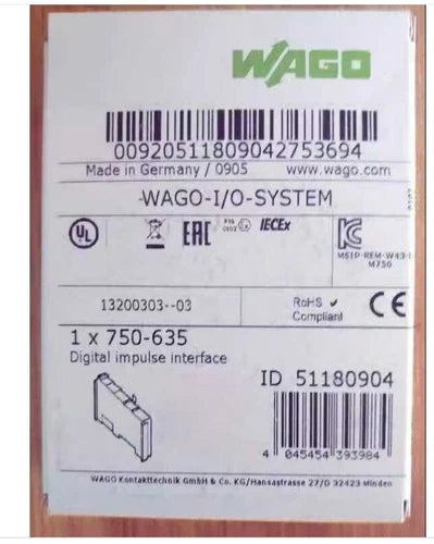 1PC Wago 750-635 Digital Impulse Interface Module ping 750635