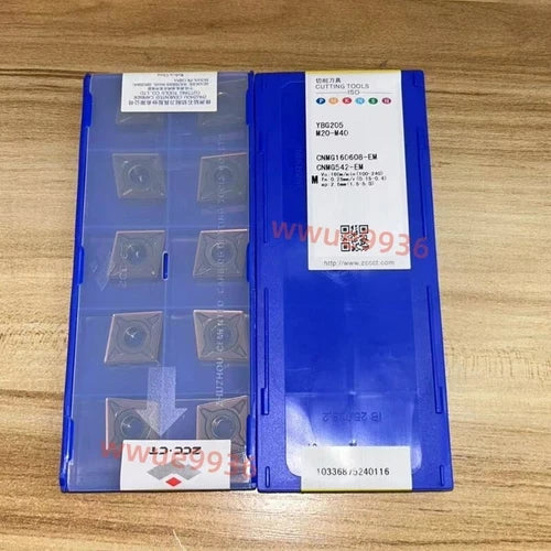 ZCC.CT CNMG160608-EM YBG205 CNMG542-EM YBG205 Carbide Inserts 10pcs/Box