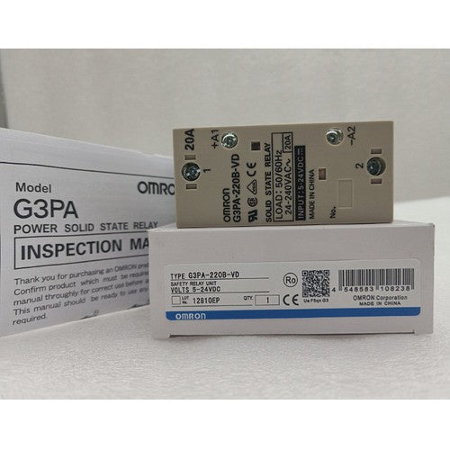 Omron G3PA-220B-VD Solid State Relay One Free Shipping G3PA220BVD