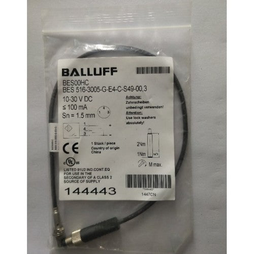 BALLUFF BES 516-3005-G-E4-C-S49-00,3 Sensor  One Free Shipping