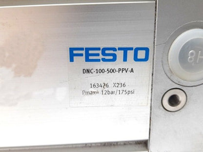 Festo DNC-100-500-PPV-A 163476 Cylinder One DNC100500PPVA