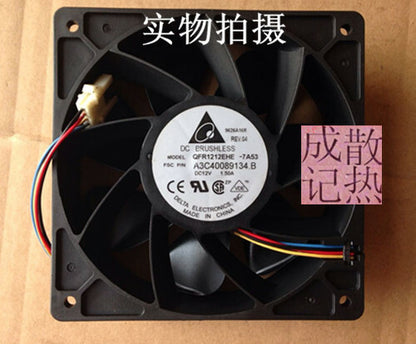 1pcs Delta QFR1212EHE 12038 12V 1.5A 4-pin PWM server fan