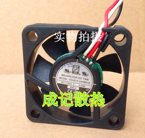1pcs  ORION FANS OD4010-24HB01A 24V 0.09A 3-wire fan