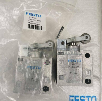 Festo R-5-1/4-B 8996 Roller Lever Valve One Free Shipping R51/4B