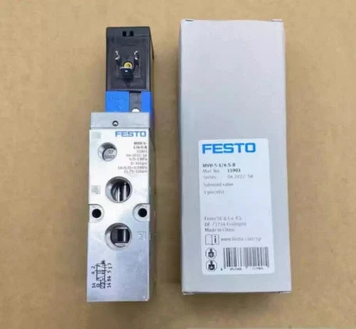 Festo Solenoid Valve MVH-5-1/4-S-B 15903 DC24V One MVH51/4SB