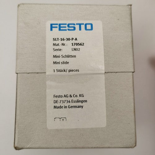 Festo SLT-16-30-P-A 170562 Slide Cylinder One ping SLT1630PA