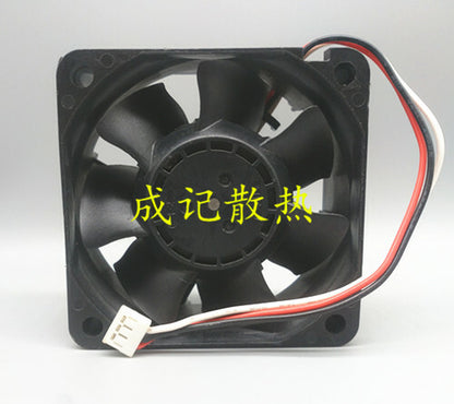 1pcs NMB-MAT 06025SS-24N-AL 24V 0.11A 3.08W 60*60*25mm 60mm cooling fan 3pin