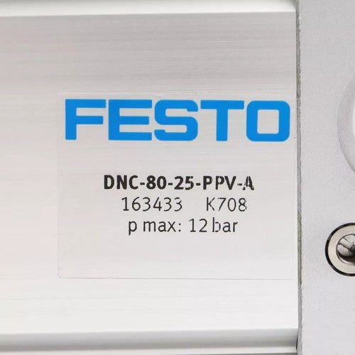 Festo 163433 DNC-80-25-PPV-A Cylinder One DNC8025PPVA ping