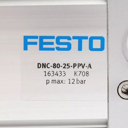 Festo 163433 DNC-80-25-PPV-A Cylinder One DNC8025PPVA ping