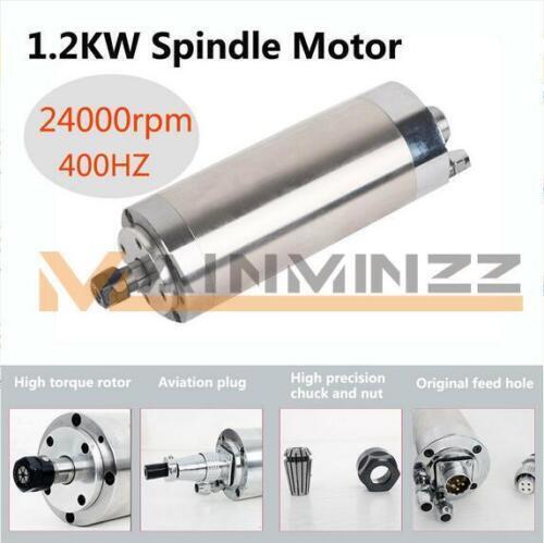 ONE GDZ-62-1.2 High Speed Spindle Motor Water-cooled ER11 220V for Router CNC