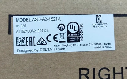 Delta ASD-A2-1521-L Servo Driver One ping ASDA21521L