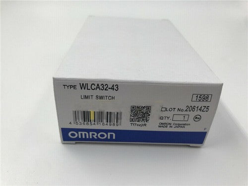 Omron WLCA32-43 Limit Switch One Free Shipping WLCA3243