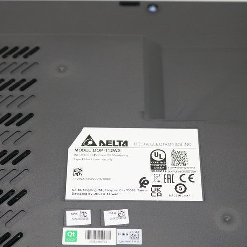 Delta DOP-112WX HMI Touch Sreen One ping DOP112WX
