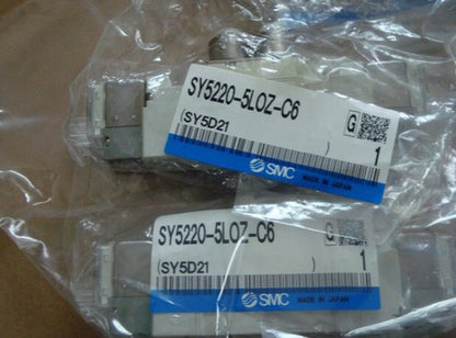 1PC SMC SY5220-5LOZ-C6 Solenoid Valve SY52205LOZC6 Free Shipping