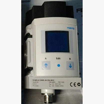 Festo SFAM-62-5000L-M-2SA-M12 564938 Flow Sensor One ping