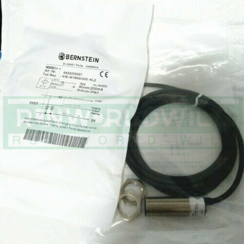 1PC For Bernstein proximity switch KIB-M18NS/005-KL2 sensor