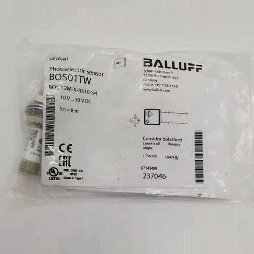 BALLUFF BOS 12M-X-RS10-S4 Proximity Switch One Free Shipping