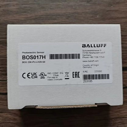 BALLUFF BOS 23K-PU-LH20-S4 BOS017H Photoelectric Sensor One