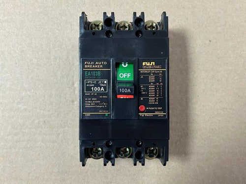 1PC Fuji EA103B 3P 100A Circuit Breaker ping
