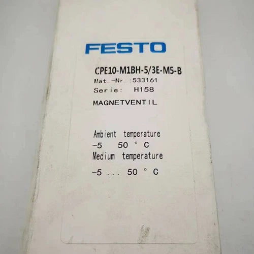Festo CPE10-M1BH-5/3E-M5-B 533161 Solenoid Valve One CPE10M1BH5/3EM5B