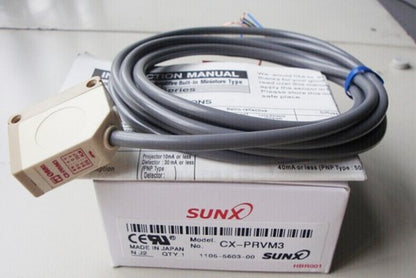 Panasonic SUNX CX-PRVM3 Photoelectric Sensor 1PC Free Shipping CXPRVM3