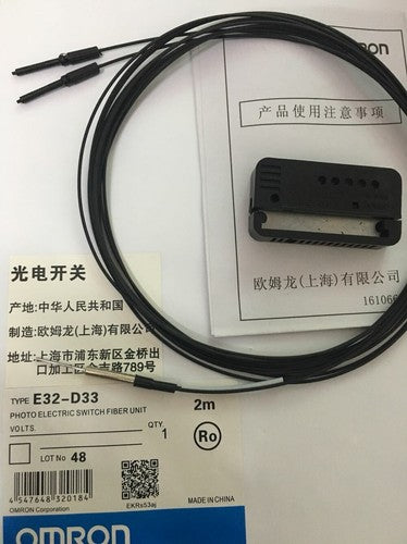 Omron E32-D33 Photoelectric Switch Fiber Unit E32D33 One Free Shipping