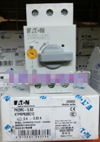 1PC EATON MOELLER PKZM0-0.63 Circuit Breaker PKZM0-0,63 Free Shipping