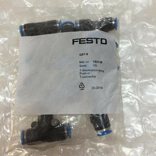 10PCS/1bag Festo QST-6 153129 Connector Free Shipping QST6