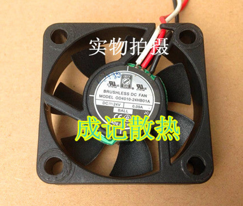 1pcs  ORION FANS OD4010-24HB01A 24V 0.09A 3-wire fan