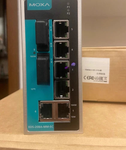 1PC  Moxa EDS-208A-MM-SC Industrial Ethernet switch EDS208AMMSC