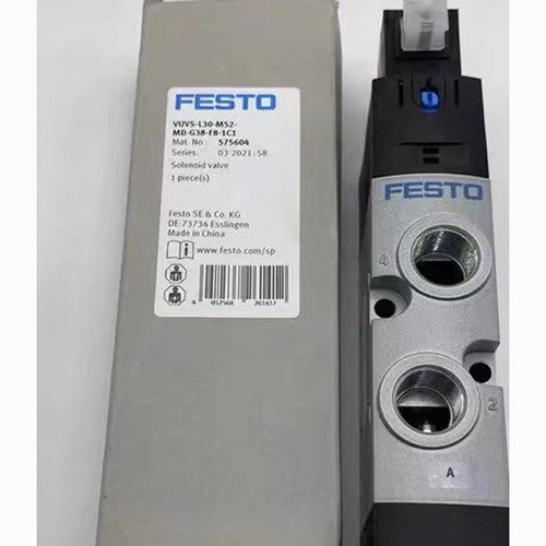 One Festo VUVS-L30-M52-MD-G38-F8-1C1 575604 Solenoid Valve Free Shipping